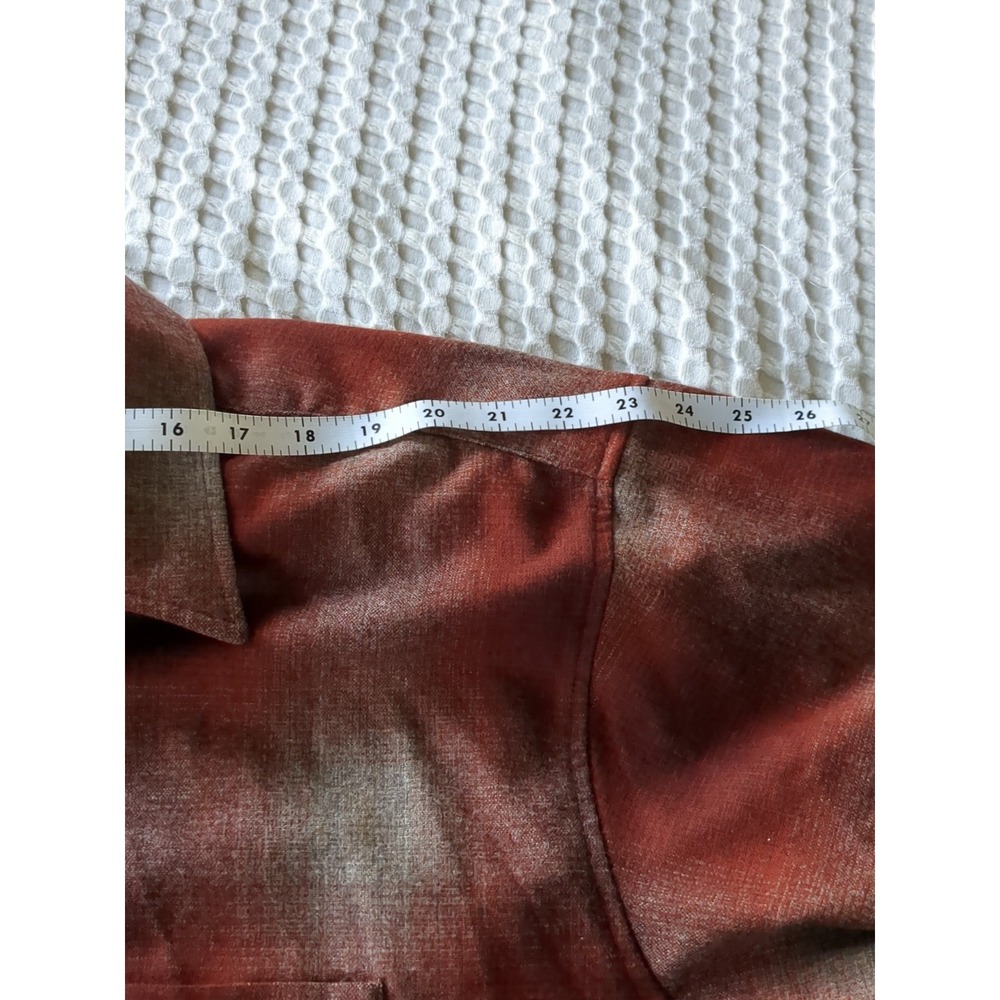 Pendleton Trail Shirt Elbow Patch Shadow Wool Pla… - image 9